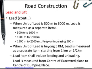 Road construction in Civil engineering | PPTX
