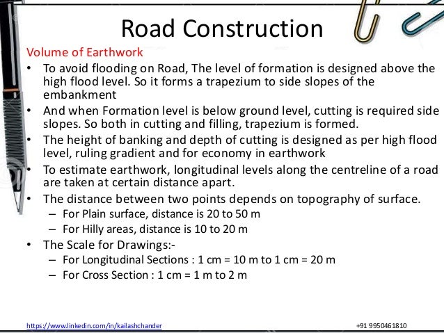 thesis about road construction