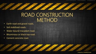 Road construction Related To engineering geology | PPTX