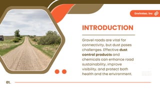 "Road Dust Control: Keeping Gravel Roads Safe and Sustainable" | PDF