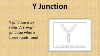 Yw Junction Road junctionadib | PPTX