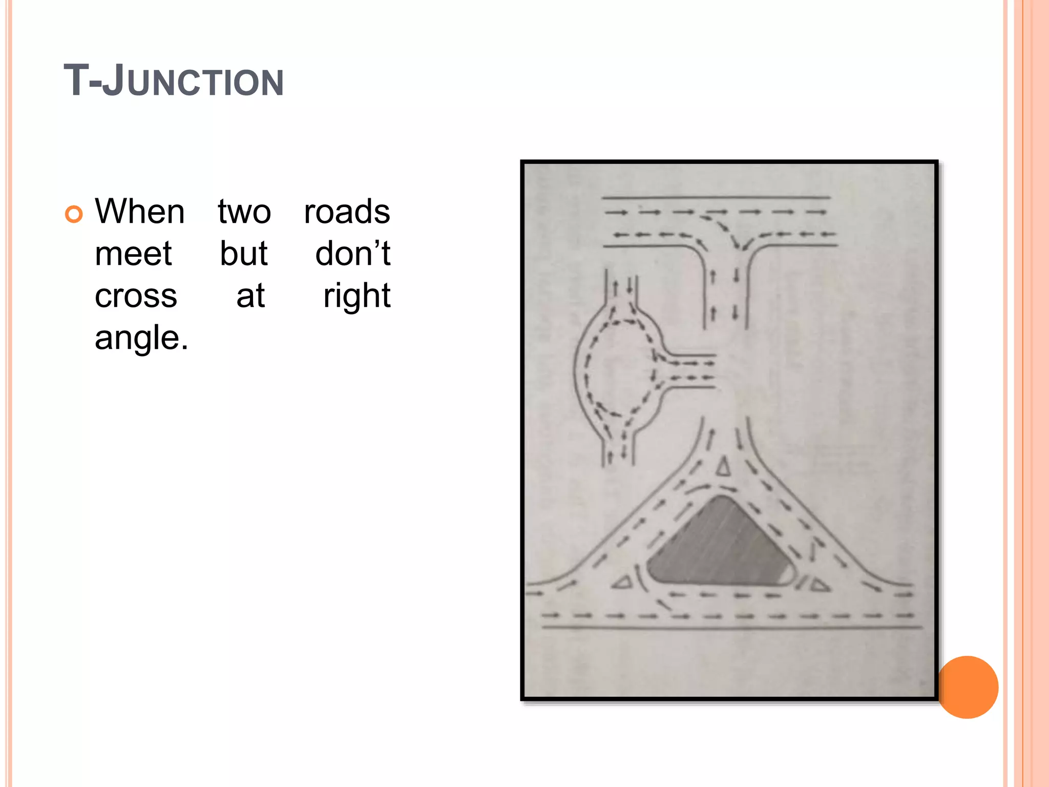 Road junction design, parking and signal design | PPTX