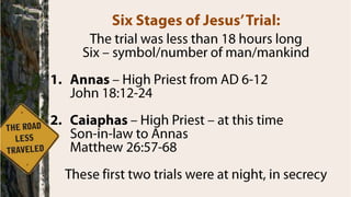 13 They shouted back, “Crucify him!”  14 “Why?” Pilate demanded. “What crime has he committed?”    But the mob roared even louder, “Crucify him!”  15 So to pacify the crowd, Pilate released Barabbas to them. He ordered Jesus flogged with a lead-tipped whip, then turned him over to the Roman soldiers to be crucified.