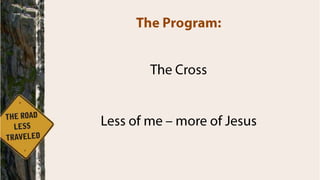 24 Then Jesus said to his disciples, “If any of you wants to be my follower, you must turn from your selfish ways, take up your cross, and follow me. 25If you try to hang on to your life, you will lose it. But if you give up your life for my sake, you will save it. 26And what do you benefit if you gain the whole world but lose your own soul?Is anything worth more than your soul? 