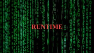 @simona_cotin
RUNTIME
 