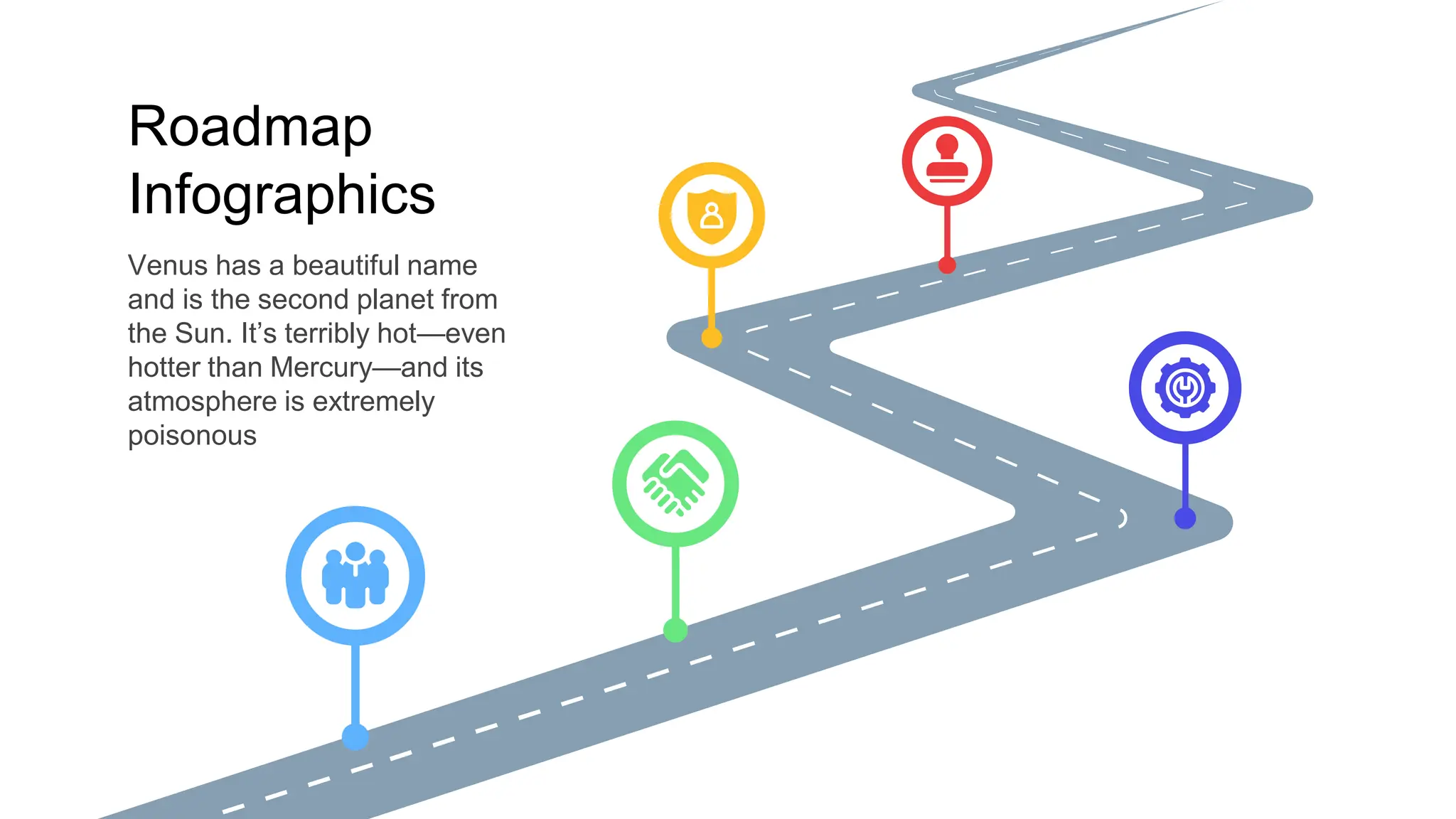Roadmap infographics Powerpoint Presentation | PPTX