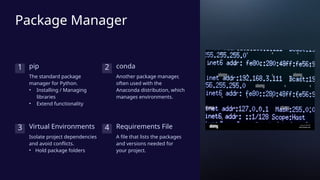 the roadmap of python for developer beginner | PPT