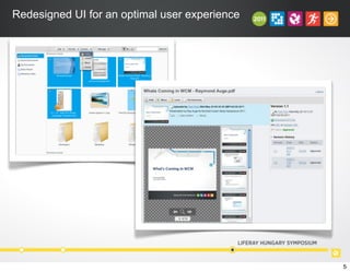 Redesigned UI for an optimal user experience
5
 