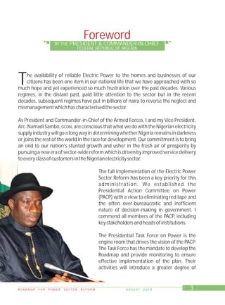 Roadmap for power sector reform full version | PDF