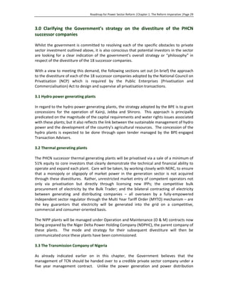 Roadmap for power sector reform full version | PDF