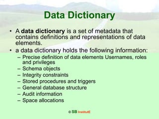 Road map for project | PPT | Databases | Computer Software and Applications