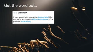 chronosphere.io
Get the word out…
 