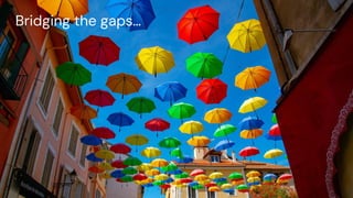 chronosphere.io
Bridging the gaps…
 