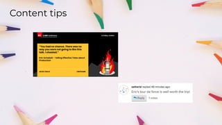 chronosphere.io
Content tips
 