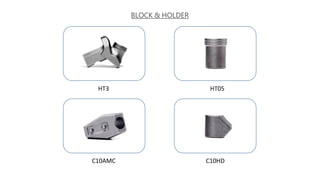 BLOCK & HOLDER
HT3 HT05
C10AMC C10HD
 
