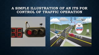 A SIMPLE ILLUSTRATION OF AN ITS FOR
CONTROL OF TRAFFIC OPERATION
 
