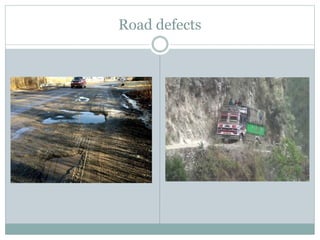 Road defects 
 
