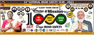 Road Safety Calendar - 2023 Courtesy  - Ghansham Ojha, Founder, President & CEO Safer Indian Roads