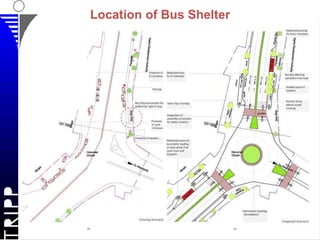 Location of Bus Shelter
 