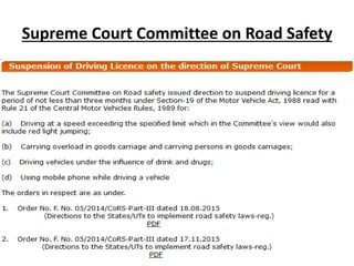 Supreme Court Committee on Road Safety
 