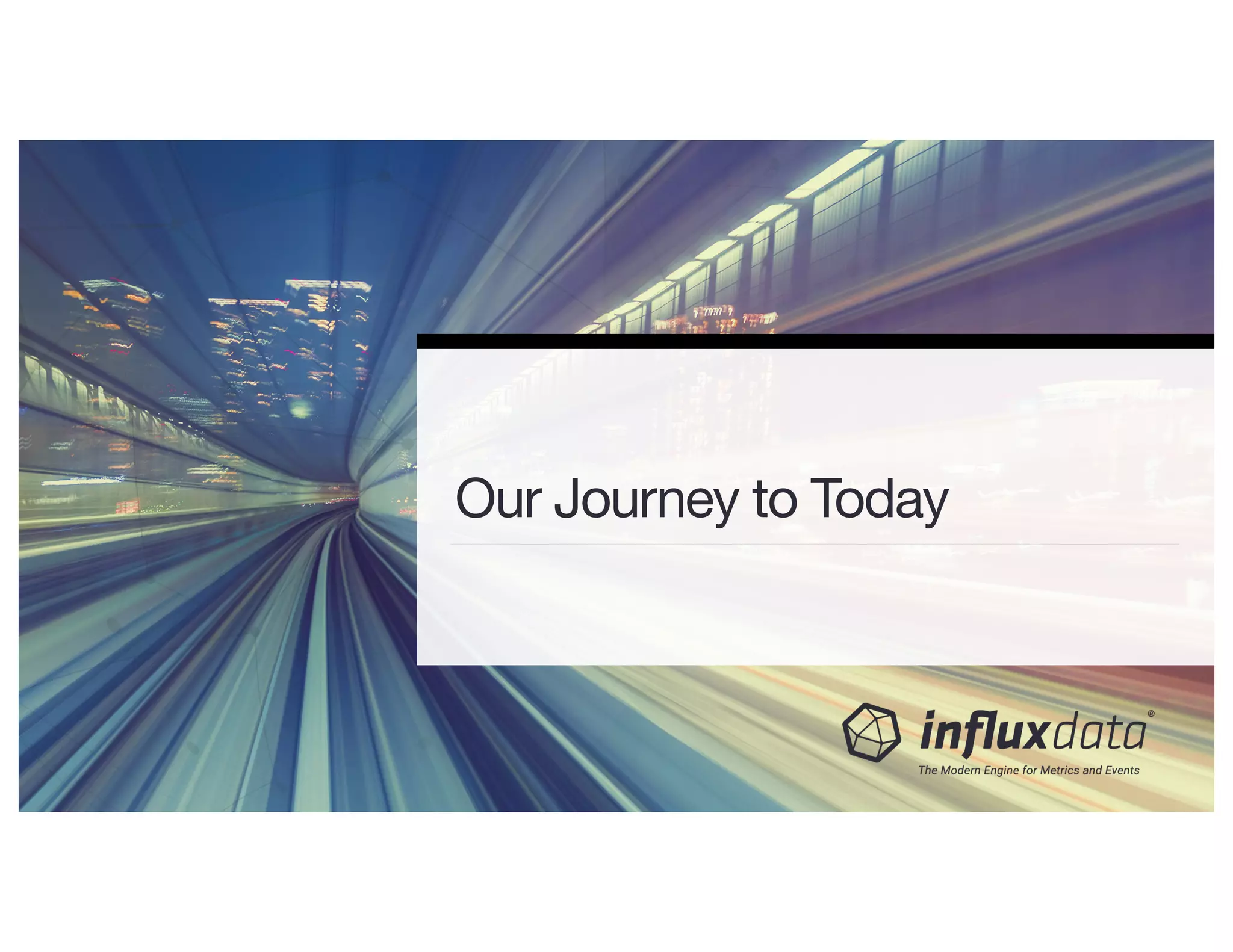 Our Journey to Today
 