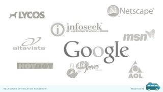 RECRUITING OPTIMIZATION ROADSHOW #ROSHOW 15
 