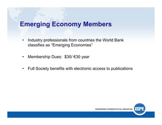 ISPE: A Catalyst for Change