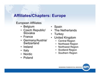 ISPE: A Catalyst for Change