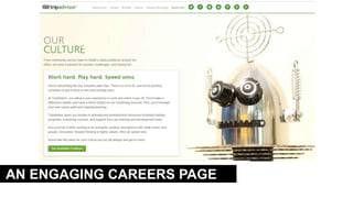 AN ENGAGING CAREERS PAGE
 