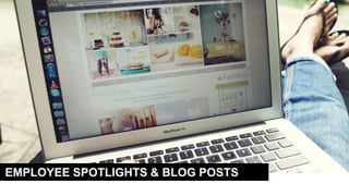 EMPLOYEE SPOTLIGHTS & BLOG POSTS
 