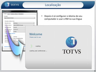 Geração de TelasDepois é só acessar seu novo serviço através do menu do RM.Ele será criado com todos os recursos  disponíveis nos serviços do RM que saem de fábrica, e o melhor, toda evolução que a RM fizer nos seus serviços nativos você herdará automaticamente, bastando instalar a nova versão.44