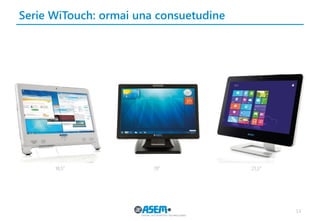 Serie WiTouch: ormai una consuetudine 
14  
