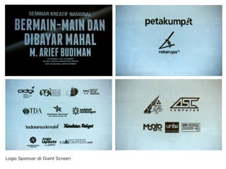 Logo Sponsor di Giant Screen
 
