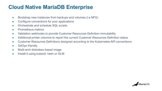 MariaDB Paris Workshop 2023 - Cloud