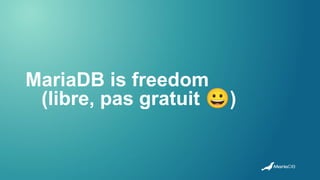 MariaDB Paris Workshop 2023 - Cloud
