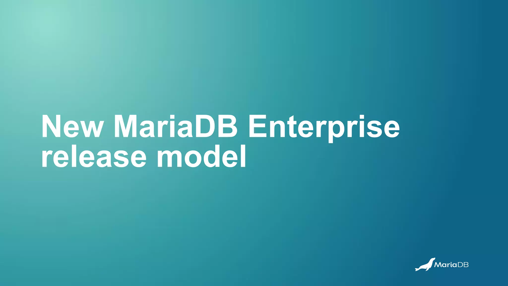 MariaDB Paris Workshop 2023 - MariaDB Enterprise