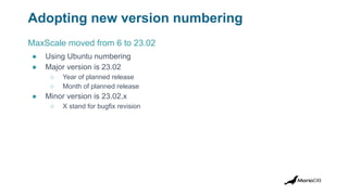 MariaDB Paris Workshop 2023 - MaxScale 23.02.x