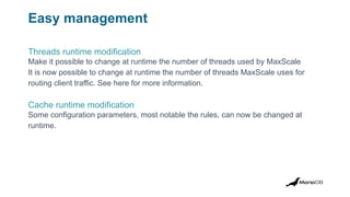 MariaDB Paris Workshop 2023 - MaxScale 23.02.x