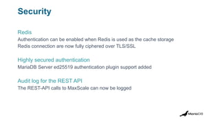 MariaDB Paris Workshop 2023 - MaxScale 23.02.x