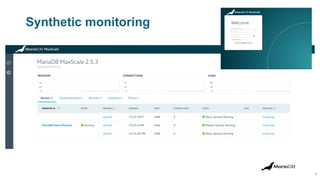 MariaDB Paris Workshop 2023 - MaxScale 23.02.x