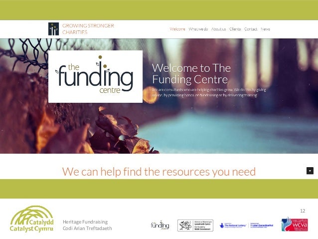 Catalyst Cymru Heritage Fundraising Roadshow