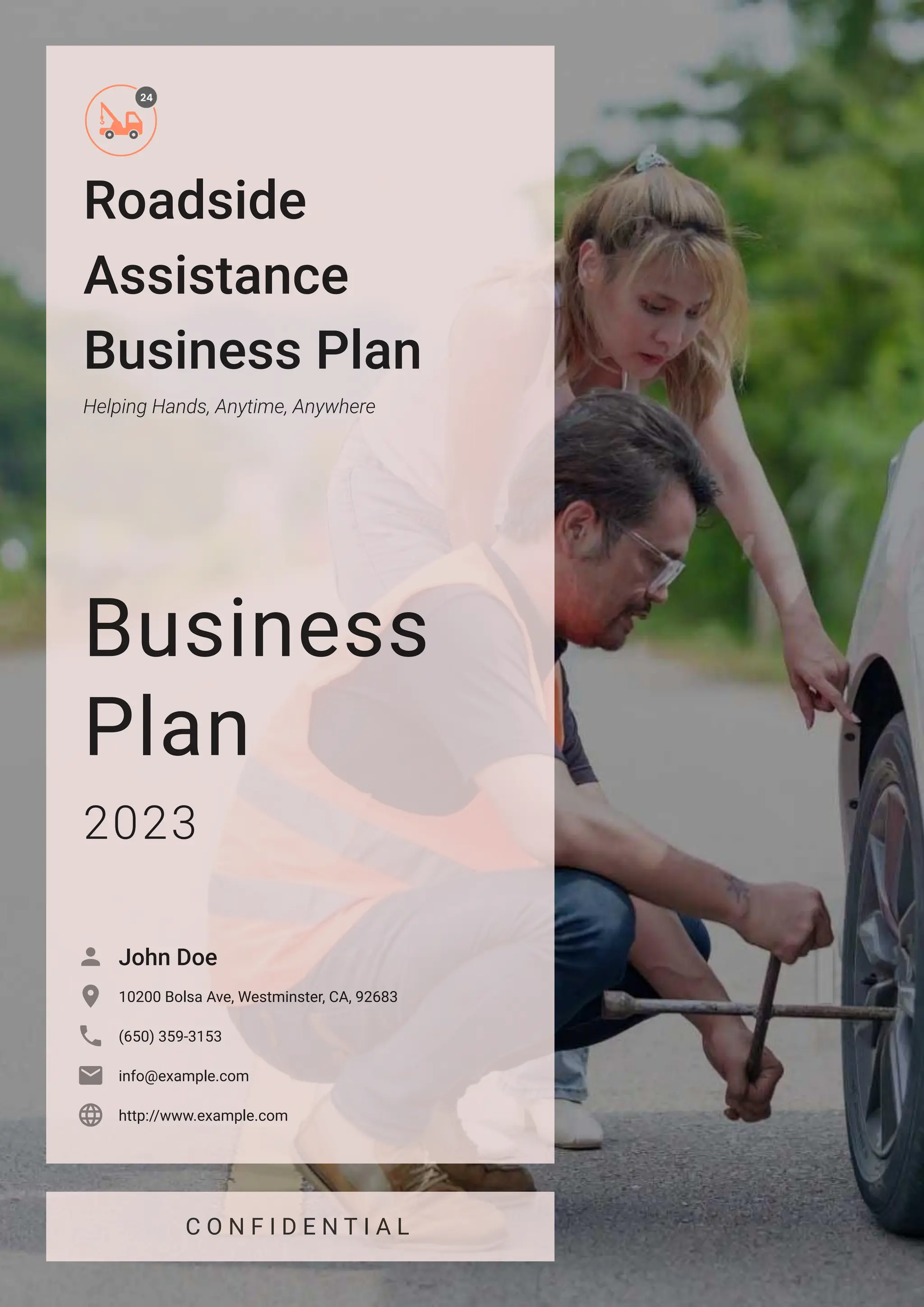 Interesting Roadside Assistance Business Plan Pdf Gallery