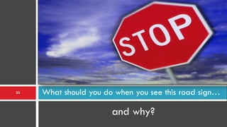 Road Signs in God's Word PowerPoint Show Slide 33