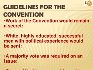 Road to constitution