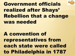 Road to constitution