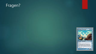 Fragen?
 