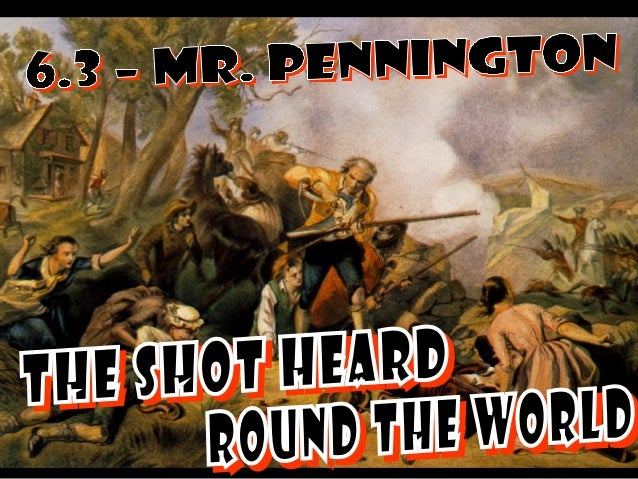 Road To Lexington And Concord - 