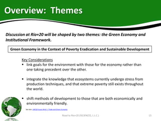 Road To Rio Un Conference On Sustainable Development 12 Road To Rio Un Conference On Sustainable Development 12