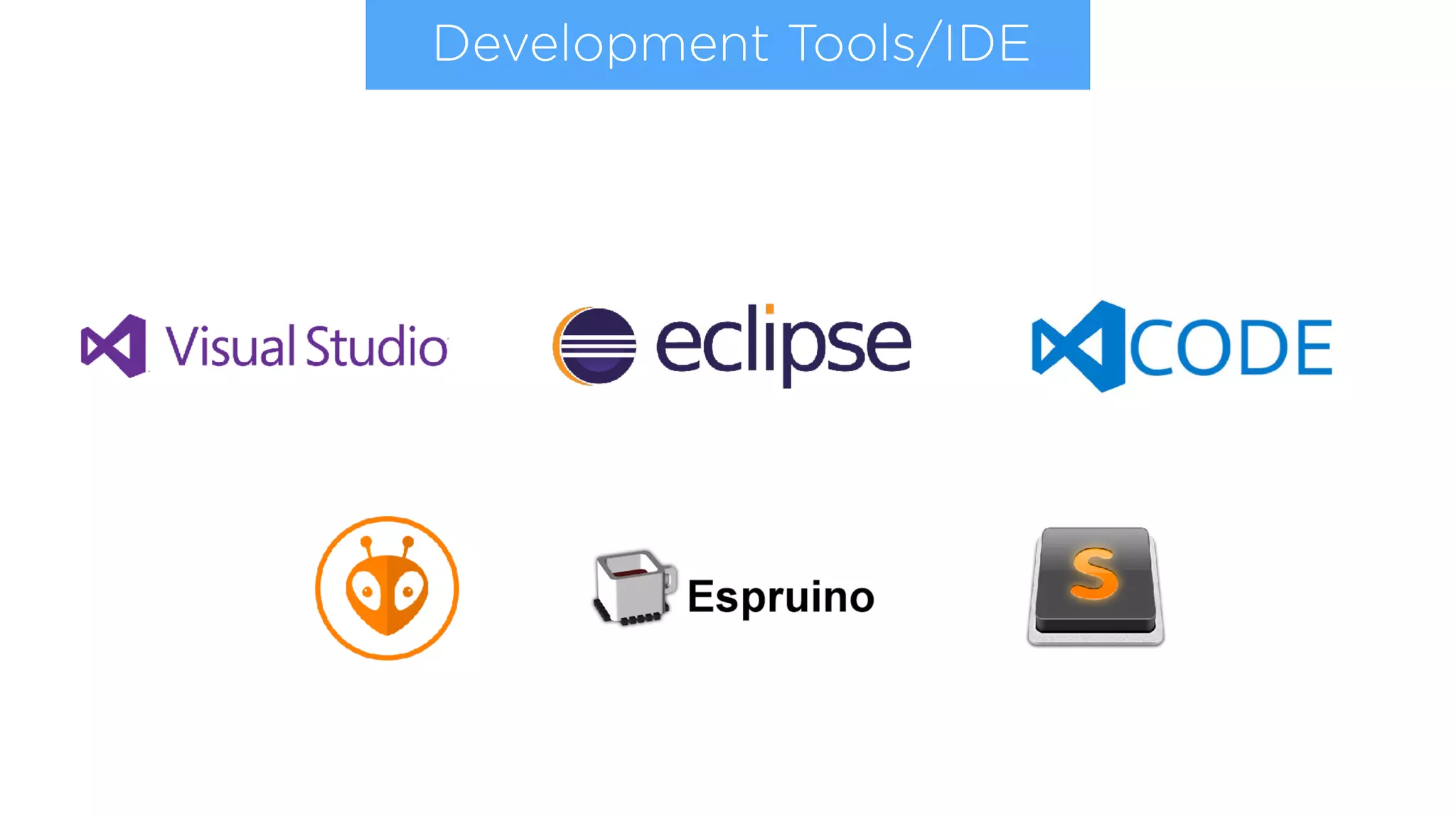 Development Tools/IDE
 