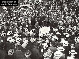 Declaration of
war in Germany
 